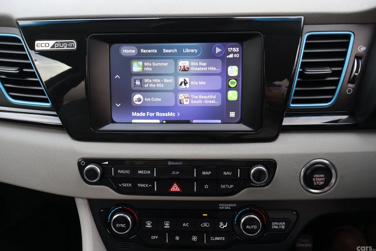 Kia Niro SUV, Petrol Plug-in Hybrid, 2019, Black