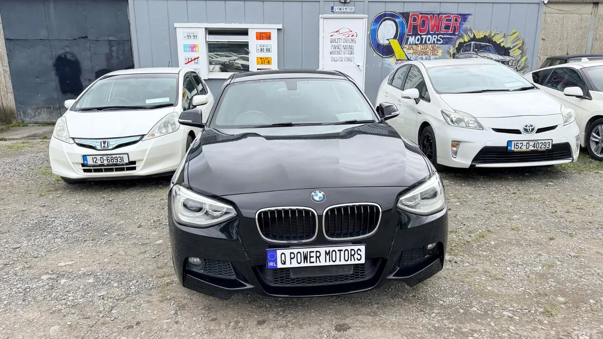 BMW 1-Series Hatchback, Petrol, 2014, Black