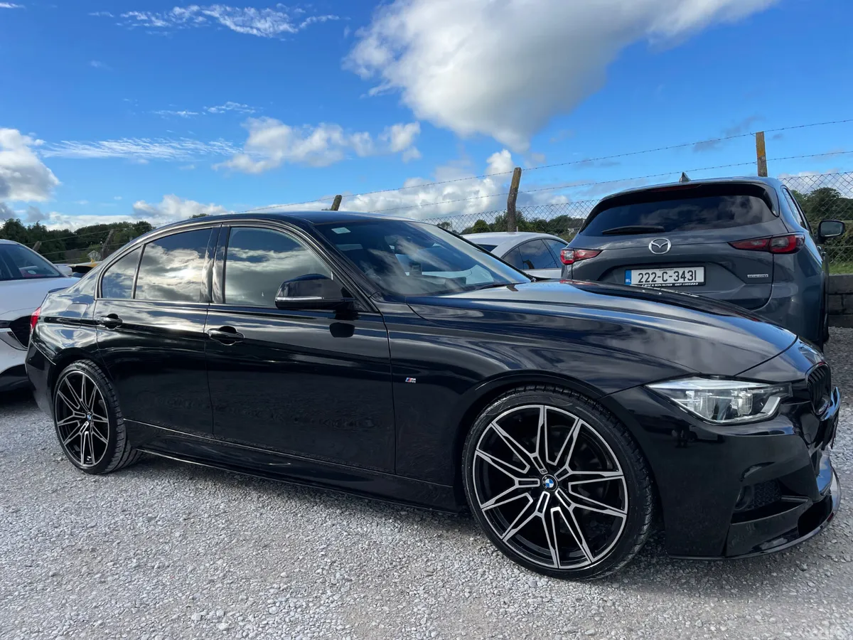BMW 3-Series Saloon, Petrol, 2016, Black