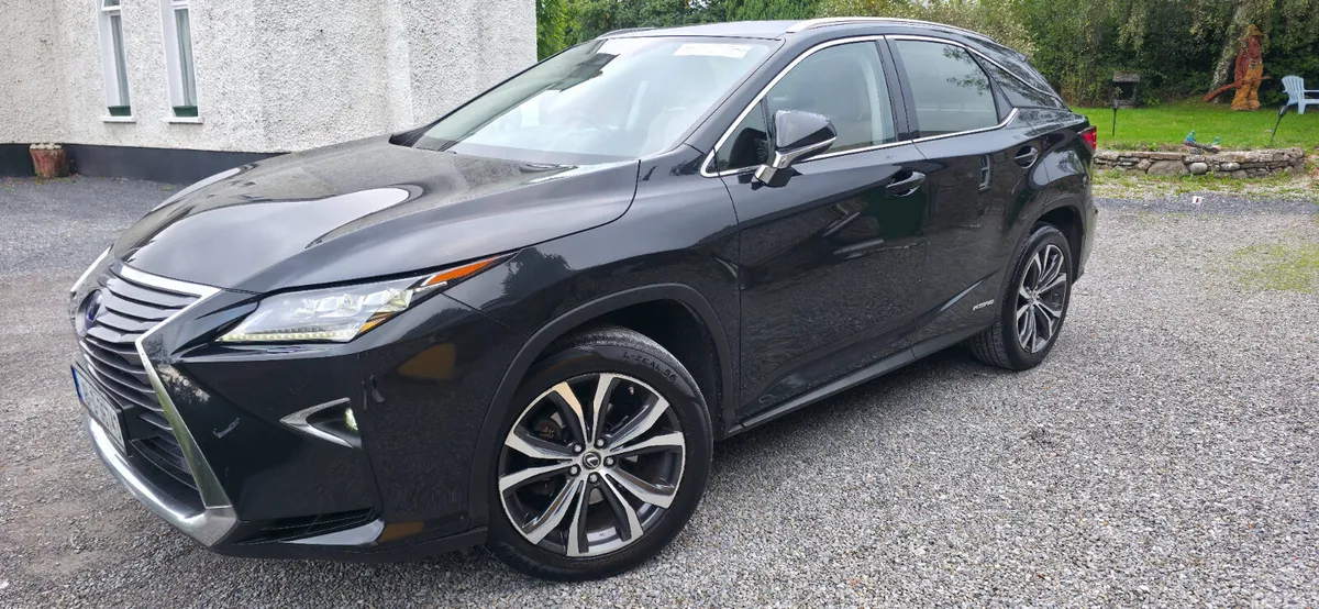 Lexus RX SUV, Petrol Hybrid, 2018, Black