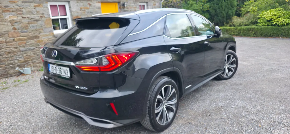 Lexus RX SUV, Petrol Hybrid, 2018, Black