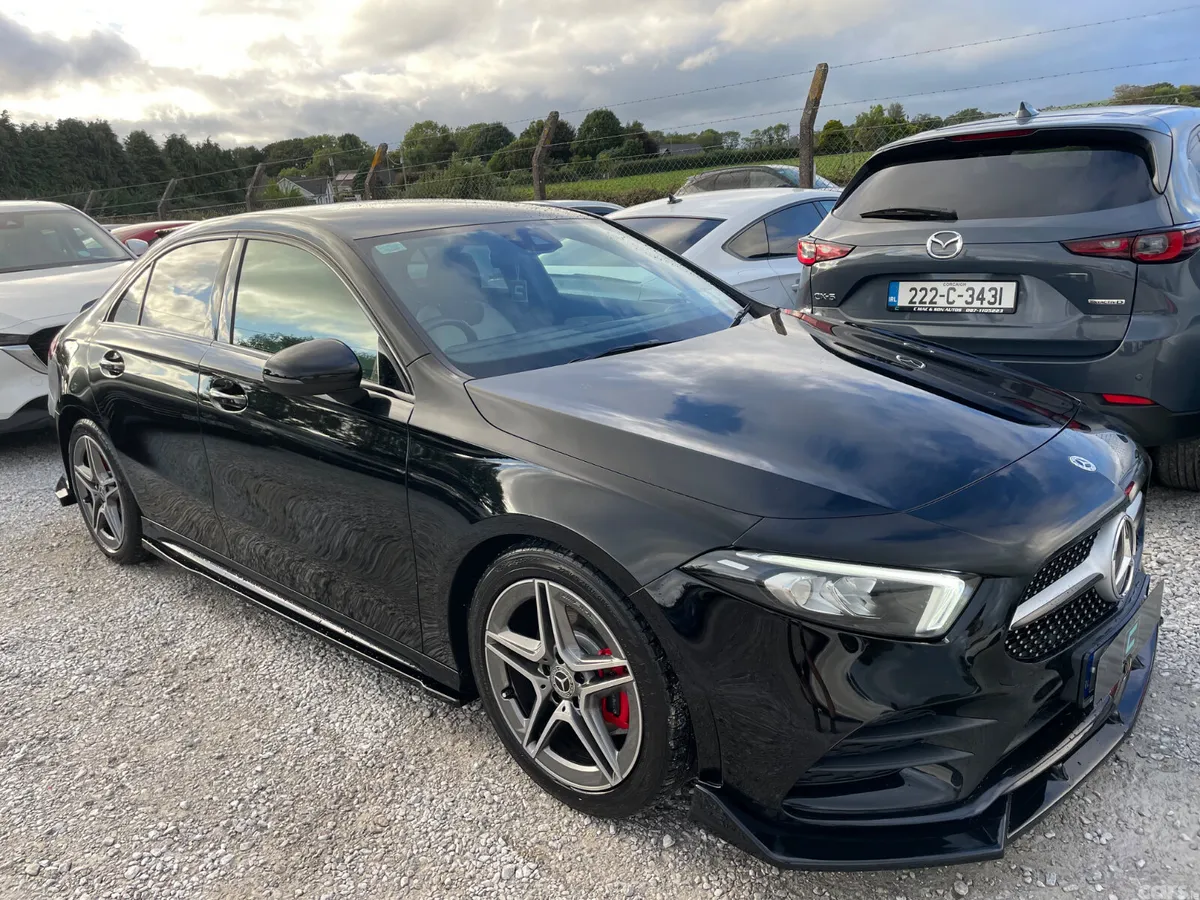 Mercedes-Benz A-Class Saloon, Petrol, 2021, Black