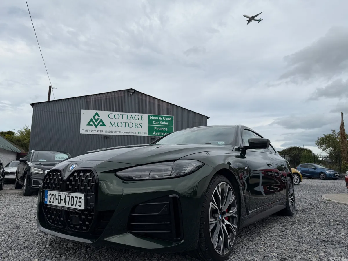 BMW 4-Series Coupe, Petrol, 2023, Green