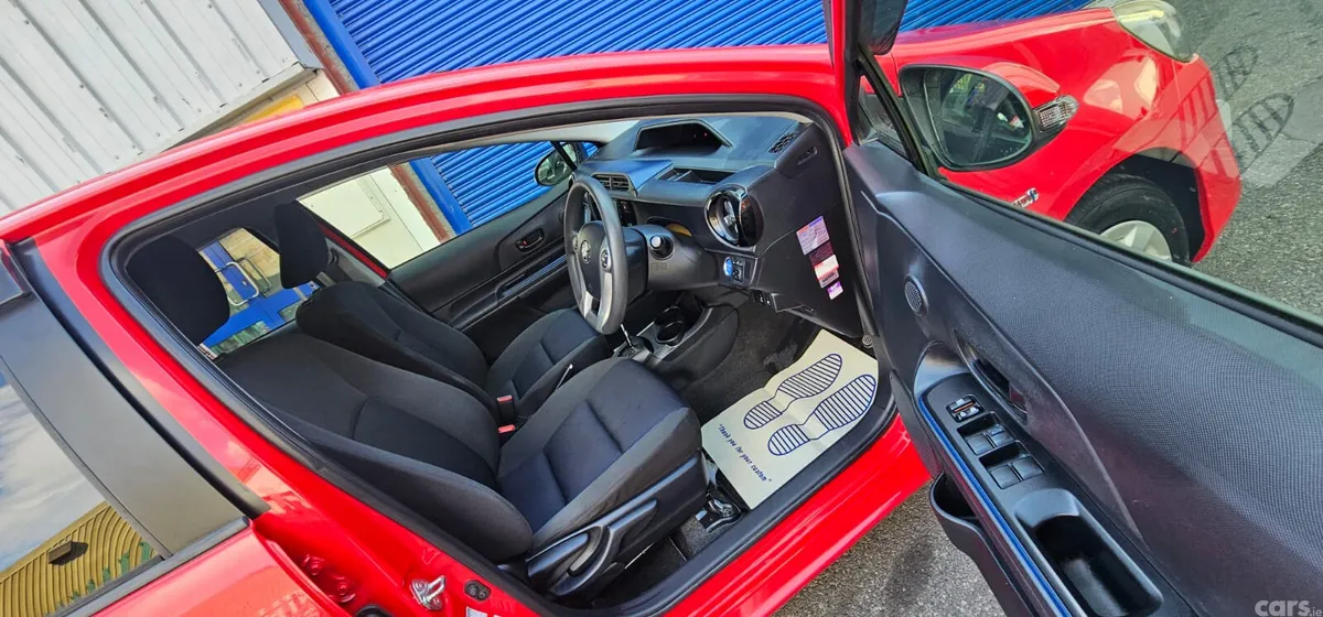 Toyota Aqua Hatchback, Petrol Hybrid, 2015, Red