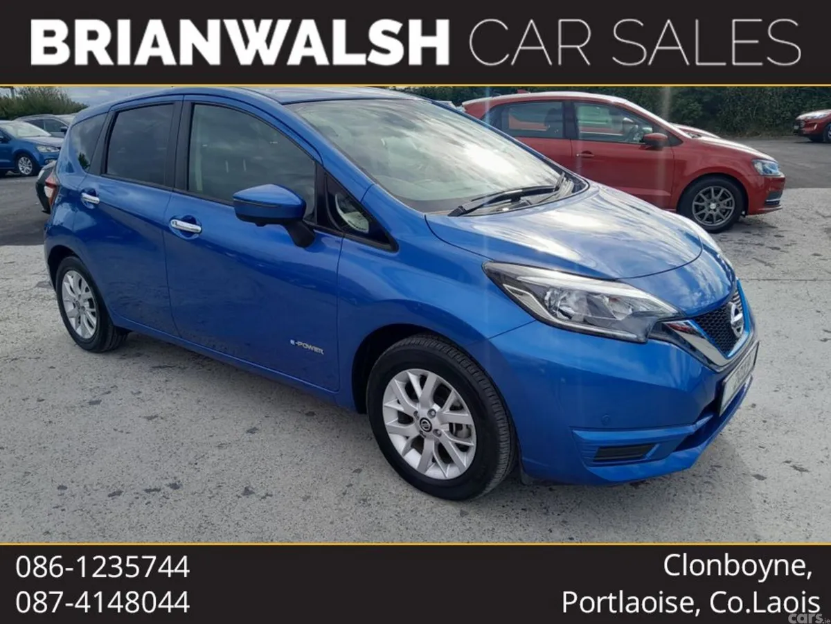 Nissan Note Hatchback, Petrol Hybrid, 2019, Blue