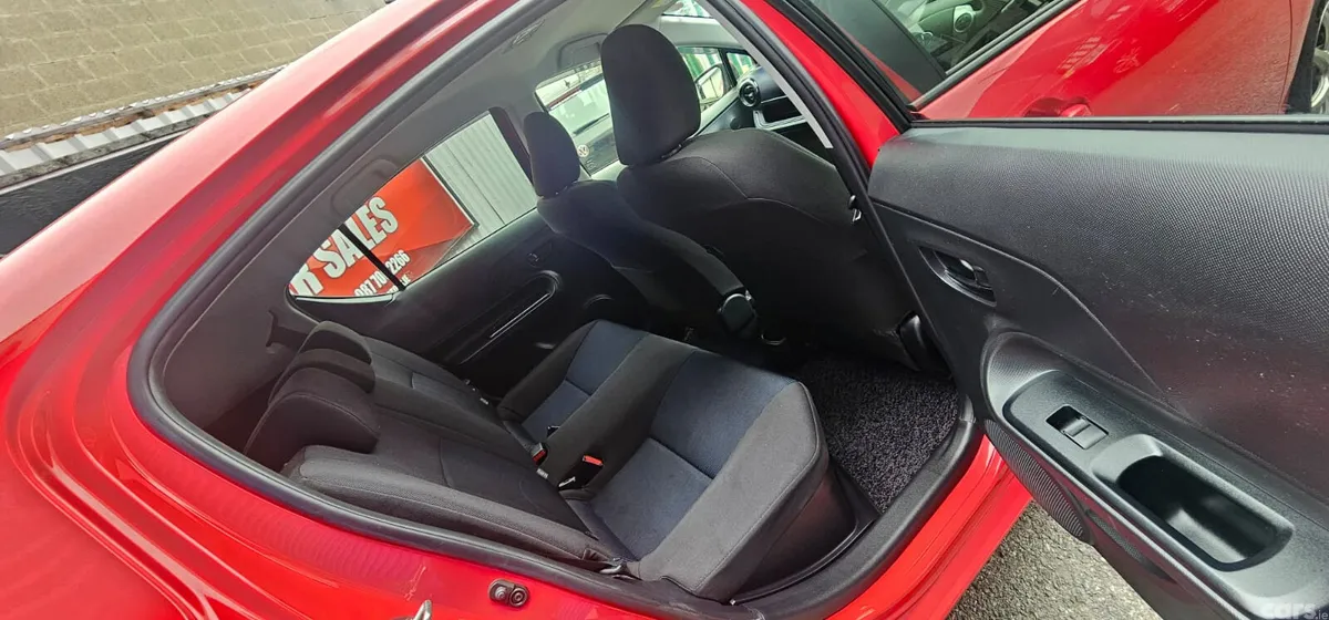 Toyota Aqua Hatchback, Petrol Hybrid, 2016, Red