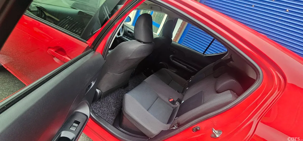 Toyota Aqua Hatchback, Petrol Hybrid, 2016, Red
