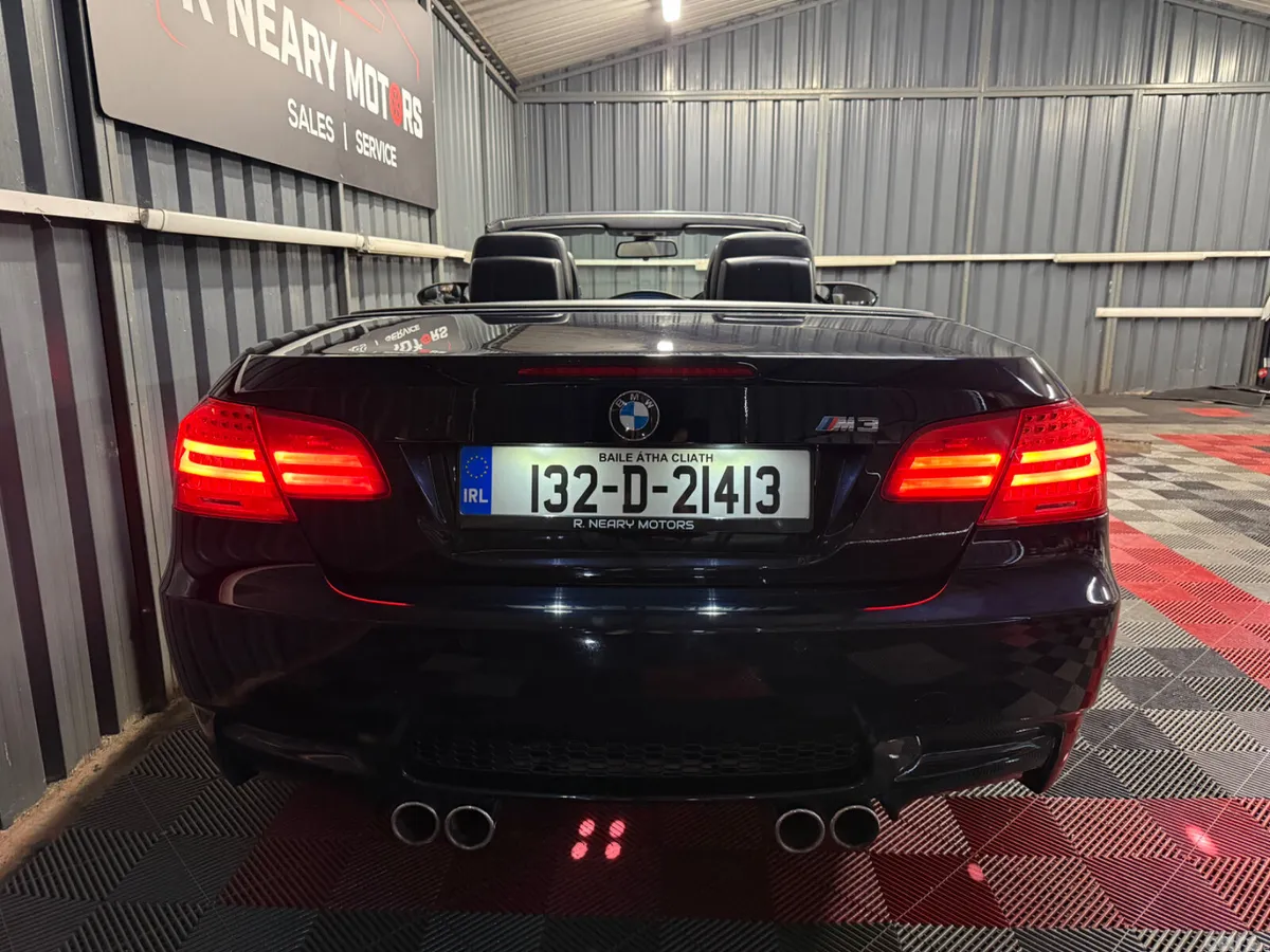 BMW M3 Convertible, Petrol, 2013, Black