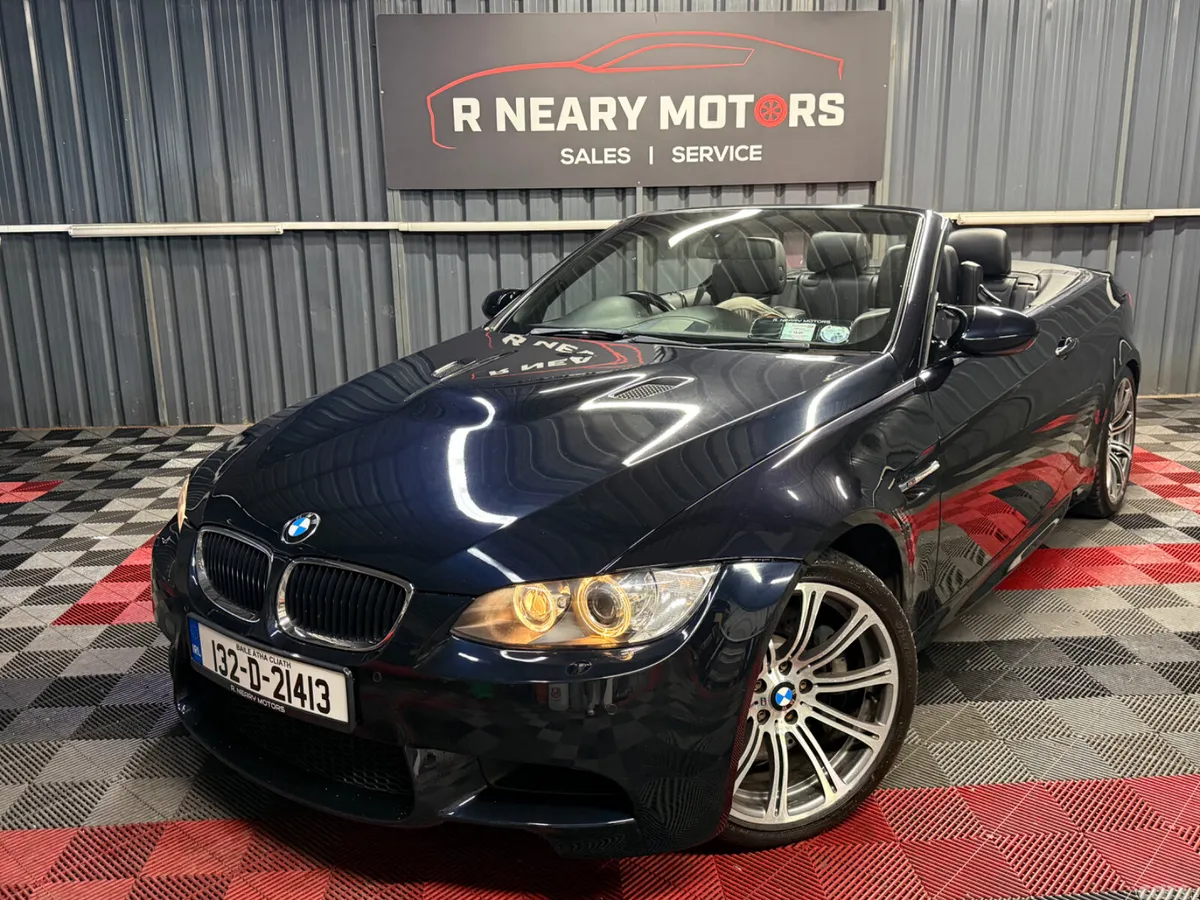 BMW M3 Convertible, Petrol, 2013, Black