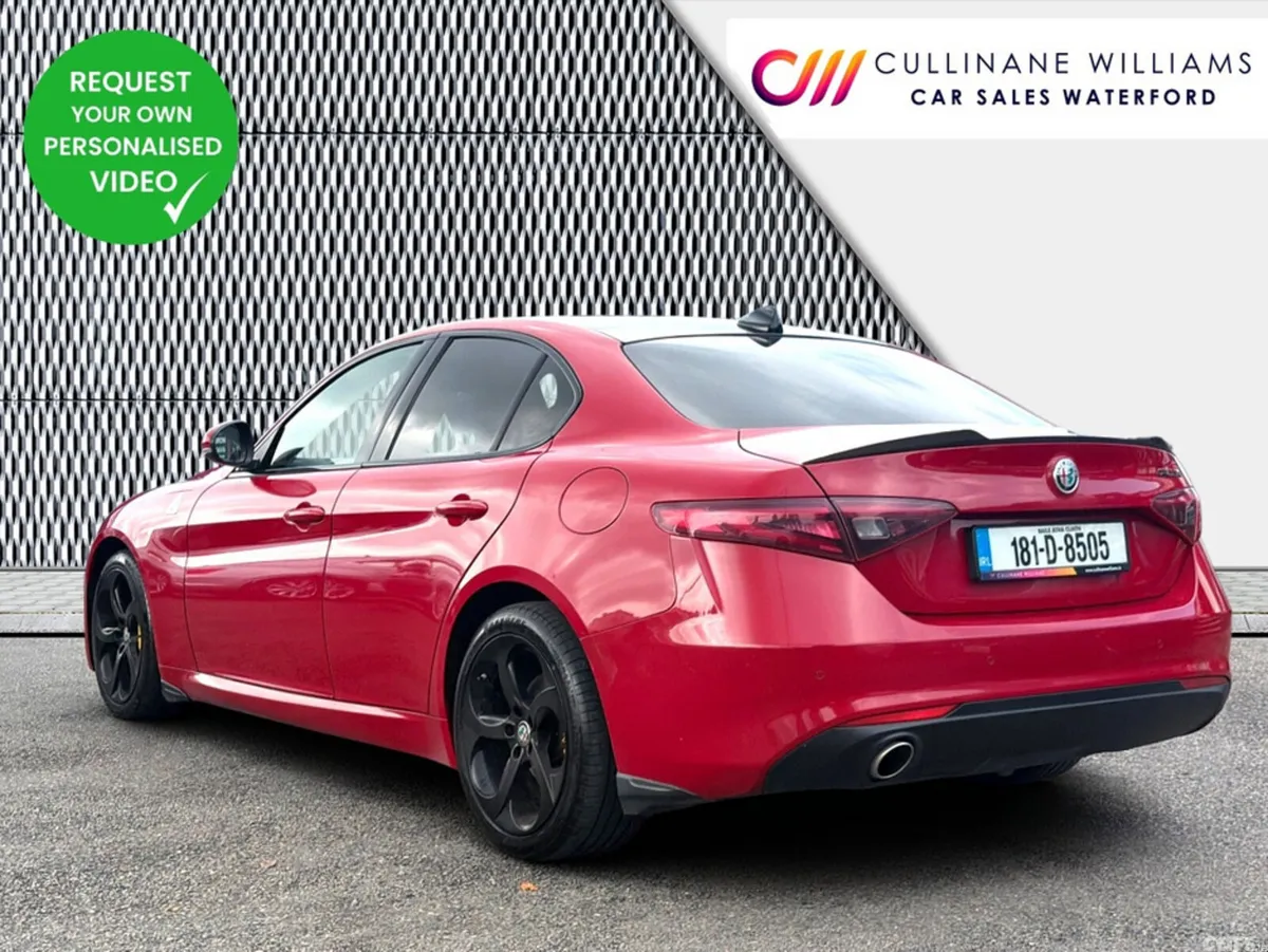 Alfa Romeo Giulia Saloon, Diesel, 2018, Red