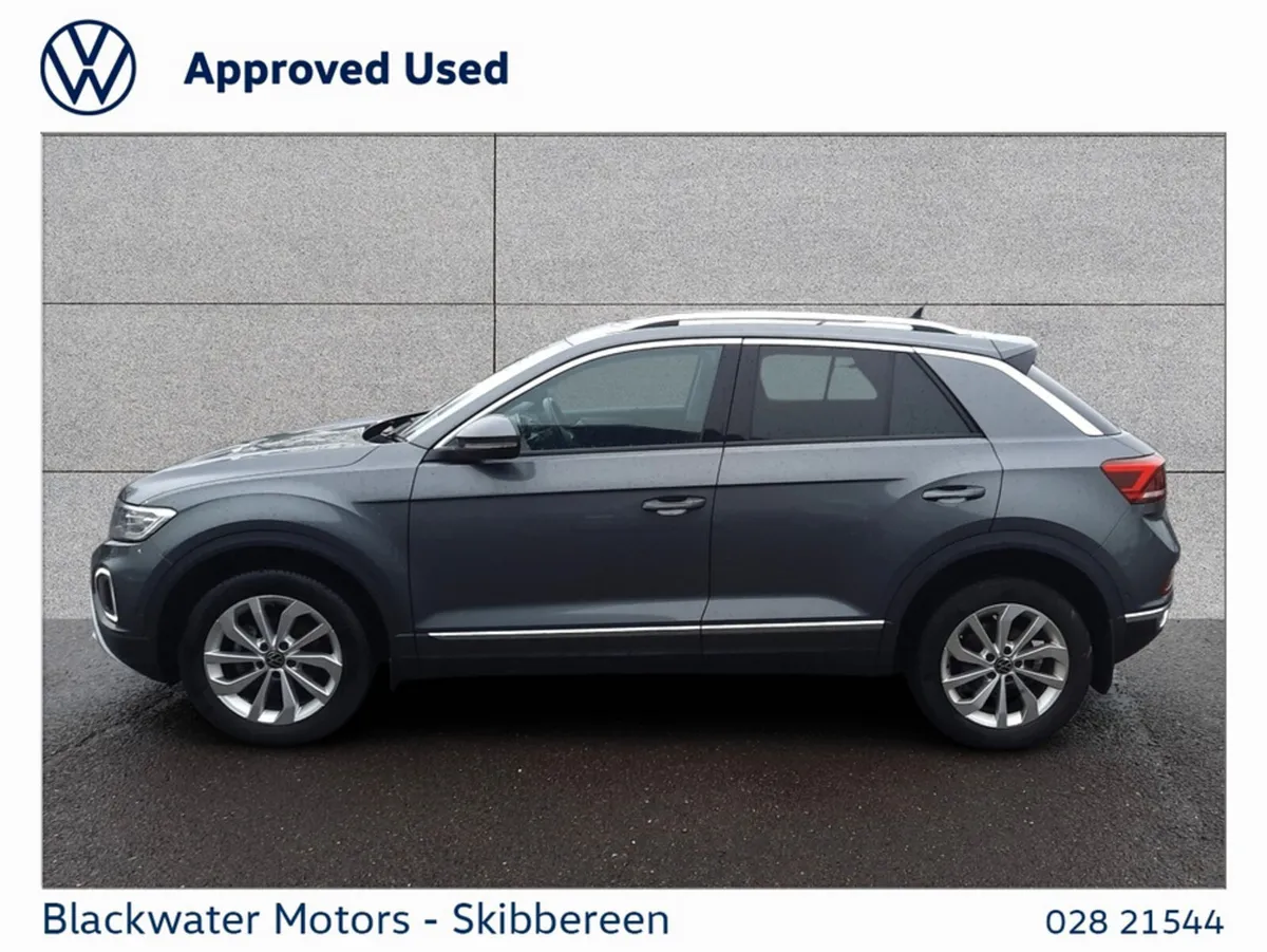 Volkswagen T-Roc SUV, Petrol, 2023, Grey