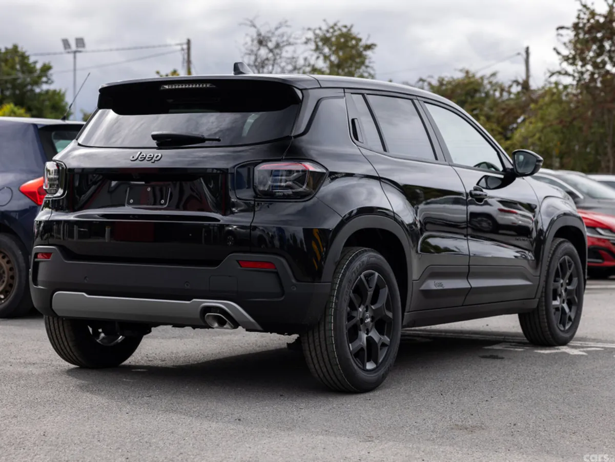 Jeep Avenger SUV, Petrol Hybrid, 2026, Black