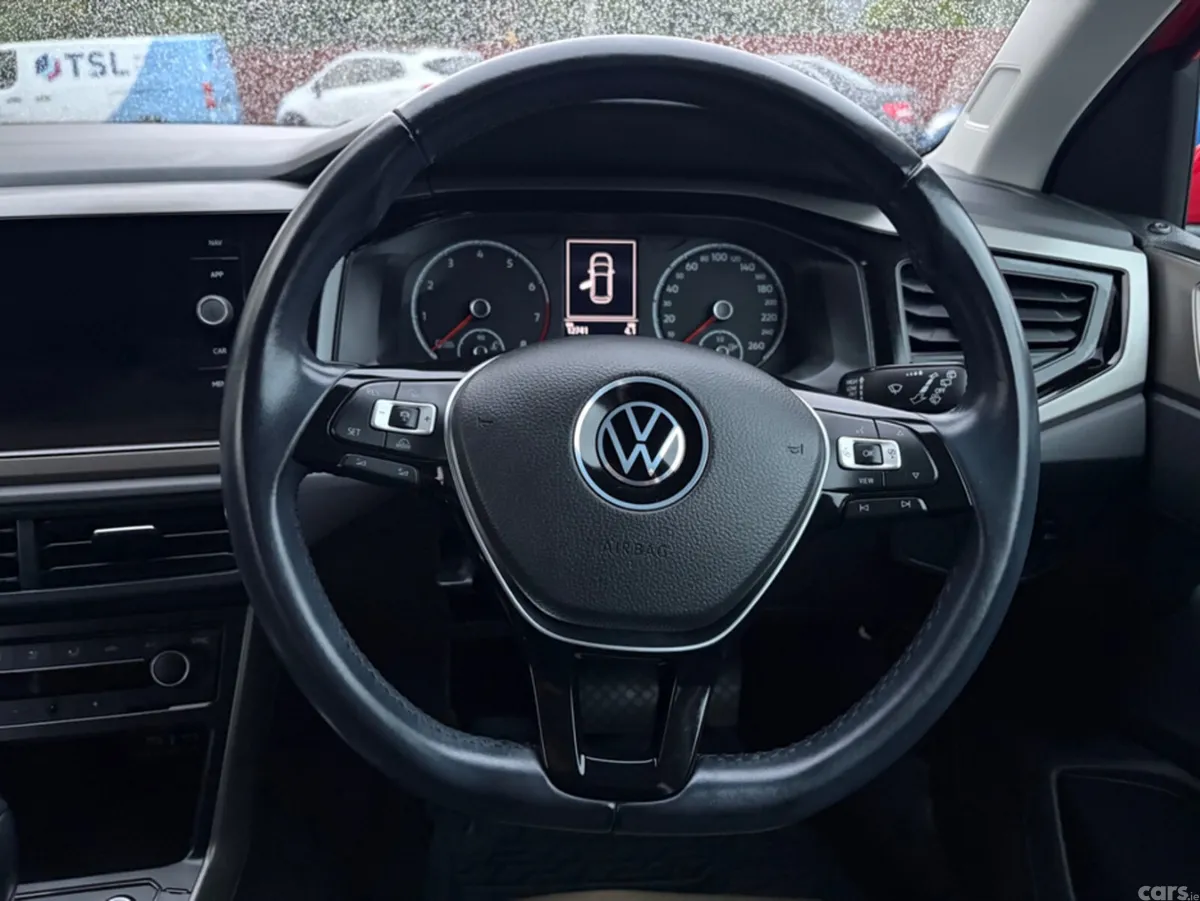 Volkswagen Polo Hatchback, Petrol, 2021, Red