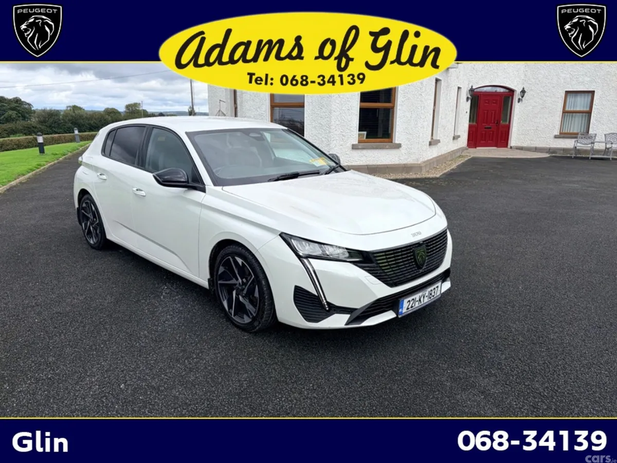 Peugeot 308 Hatchback, Diesel, 2022, White