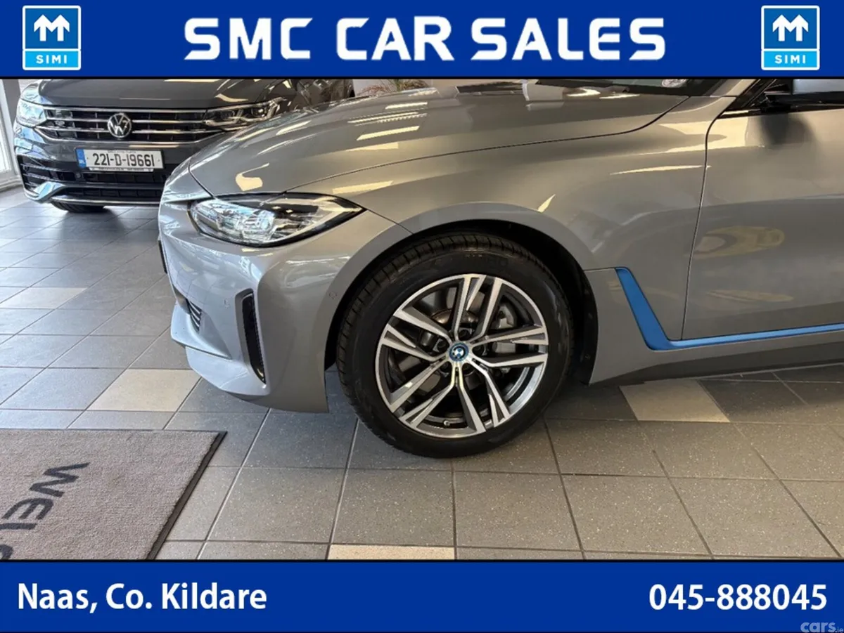 BMW i4 Coupe, Electric, 2024, Grey