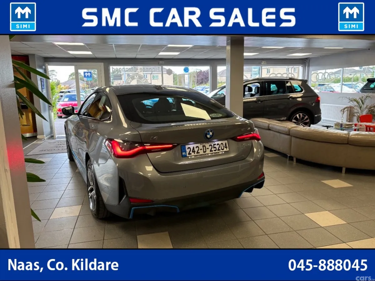 BMW i4 Coupe, Electric, 2024, Grey