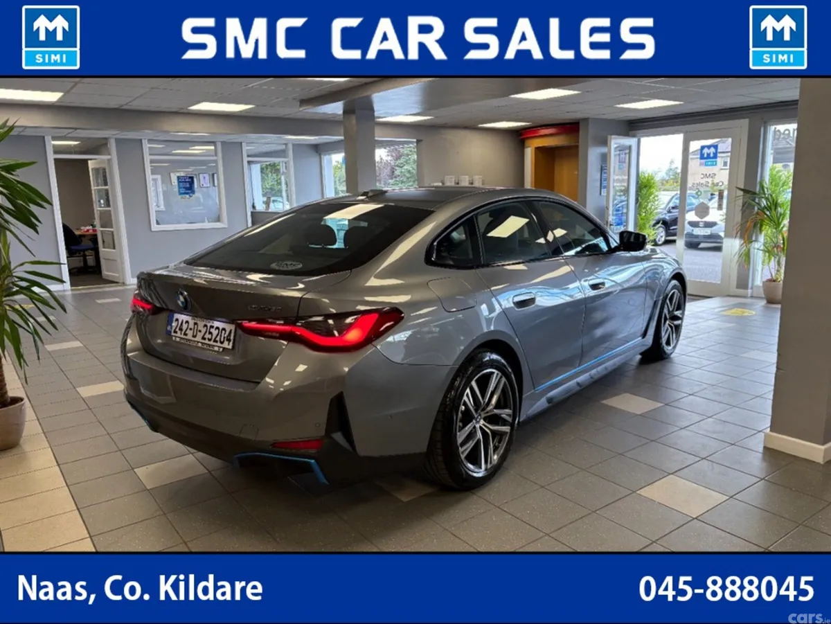 BMW i4 Coupe, Electric, 2024, Grey