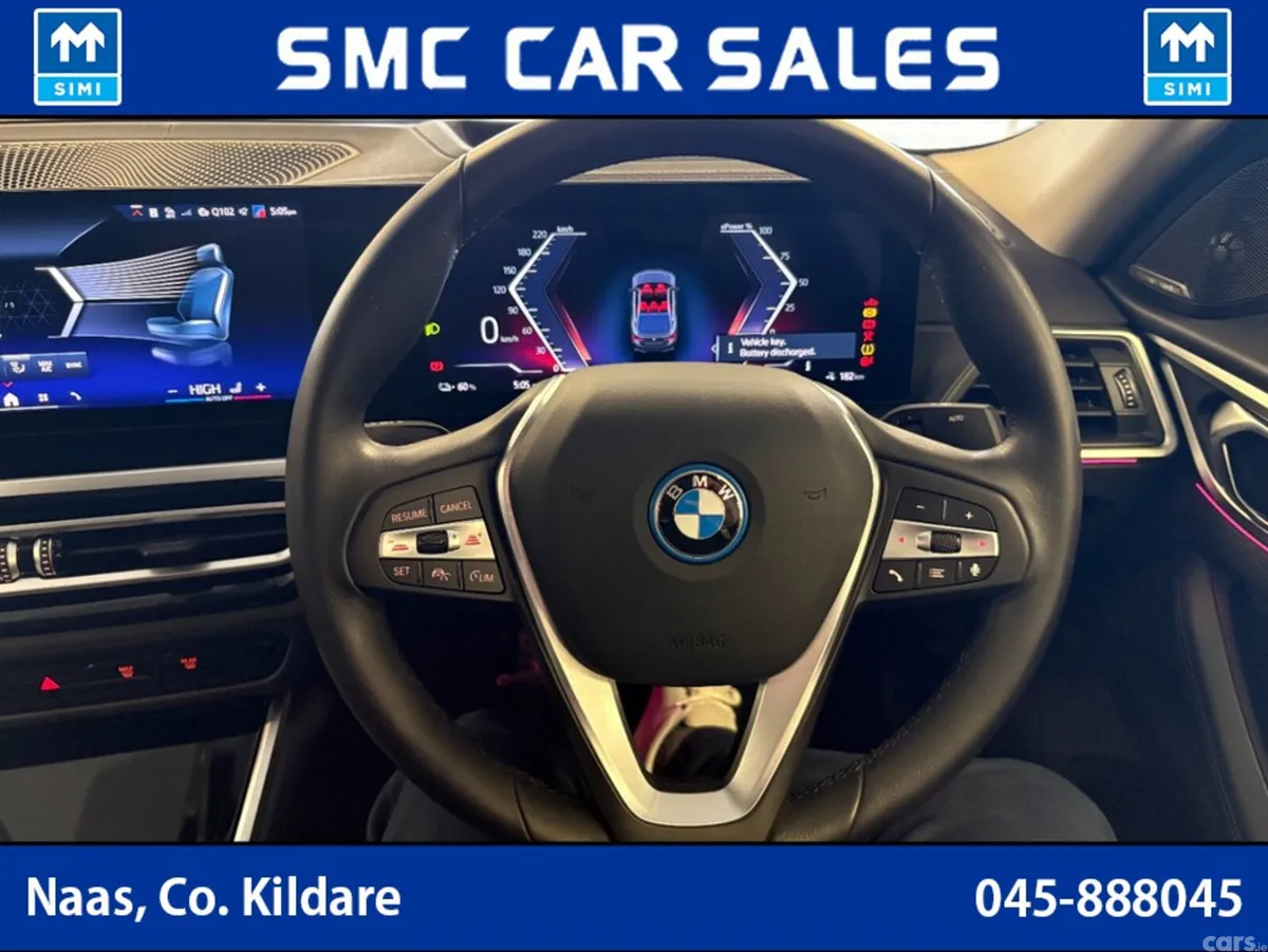 BMW i4 Coupe, Electric, 2024, Grey