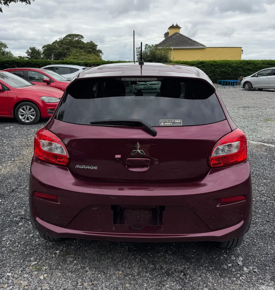 Mitsubishi Mirage Hatchback, Petrol, 2016, Red