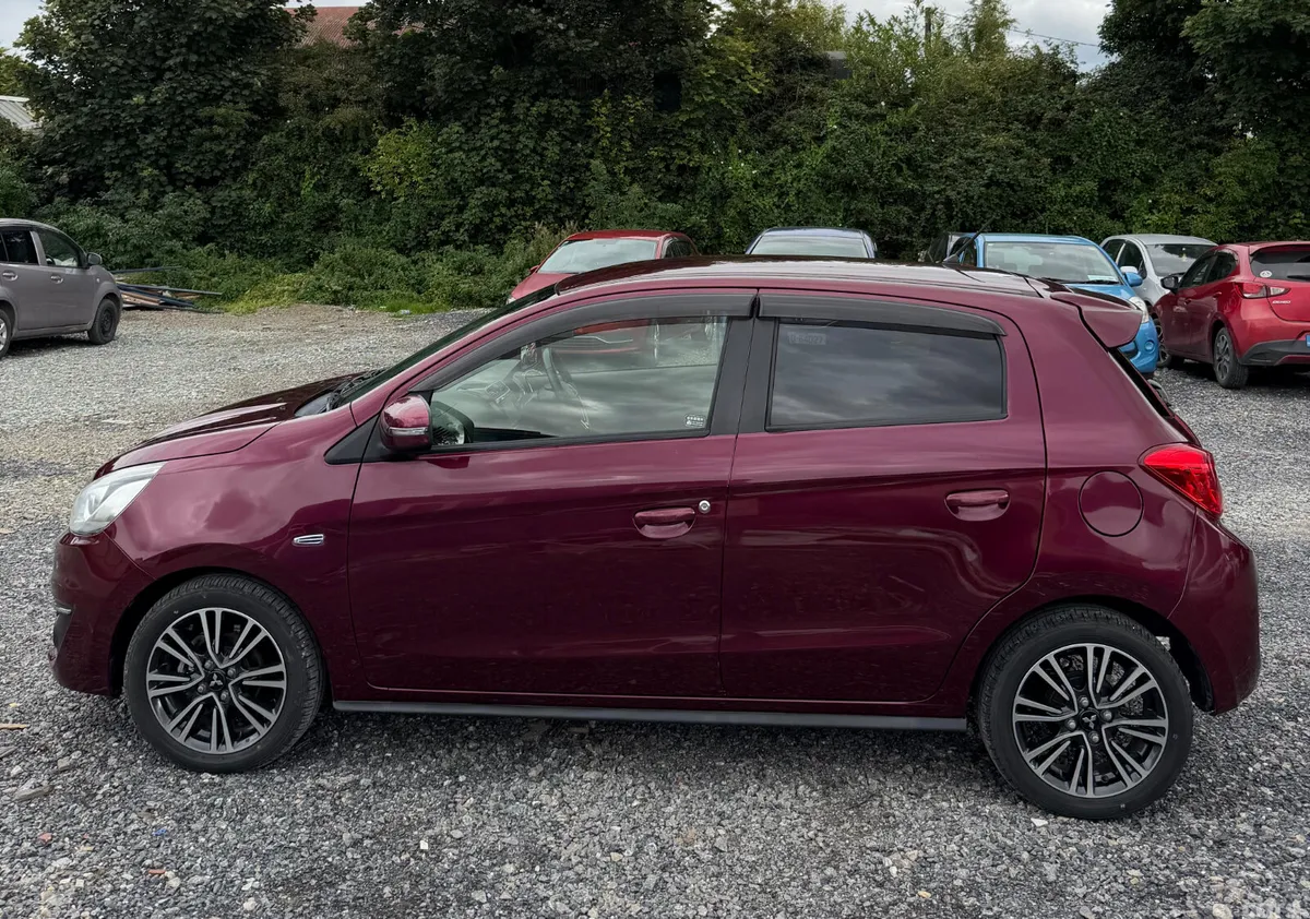 Mitsubishi Mirage Hatchback, Petrol, 2016, Red