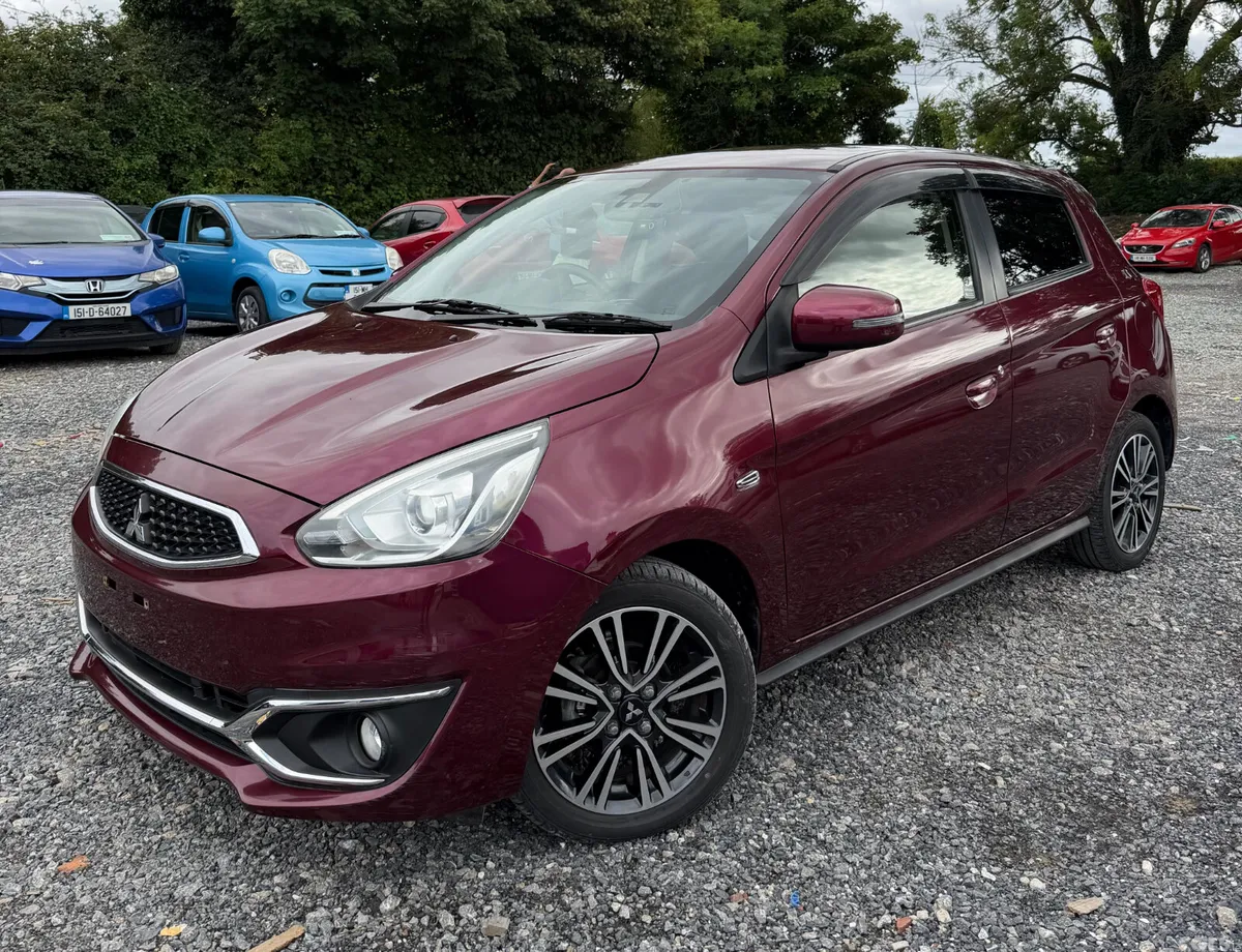Mitsubishi Mirage Hatchback, Petrol, 2016, Red