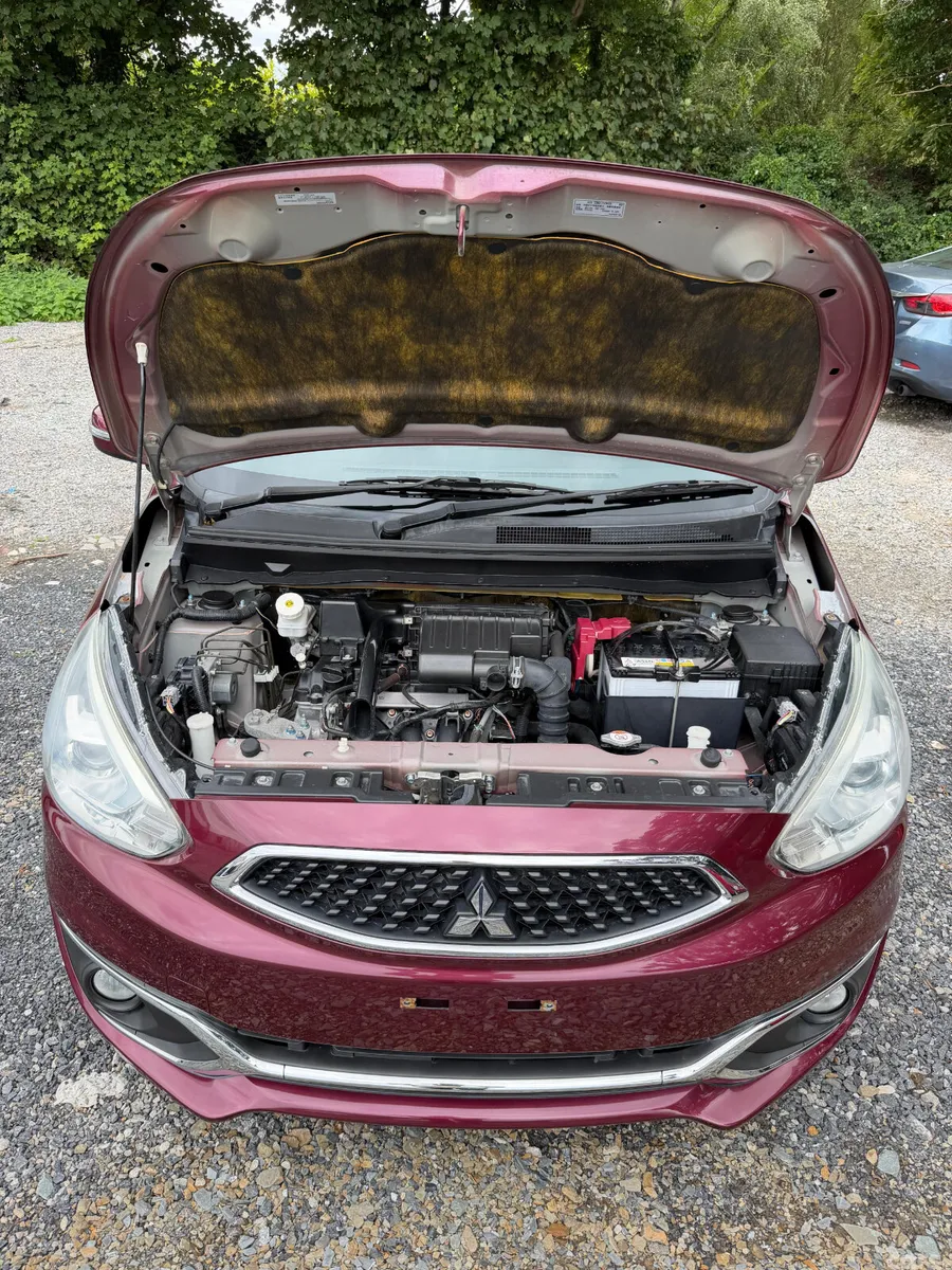 Mitsubishi Mirage Hatchback, Petrol, 2016, Red