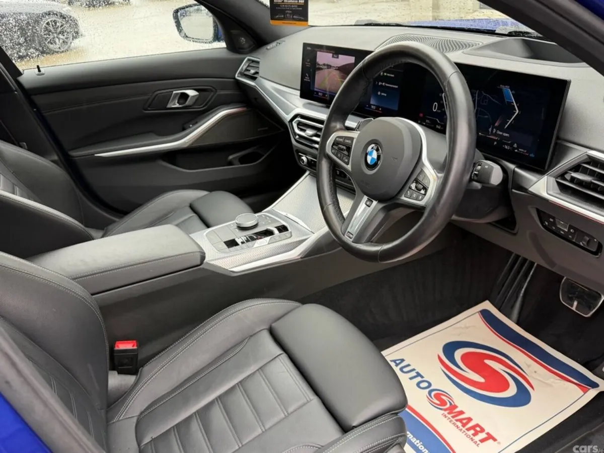 BMW 3-Series Saloon, Diesel Hybrid, 2023, Blue