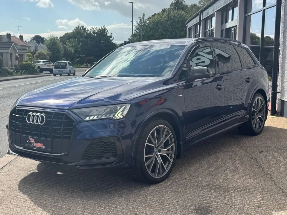 Audi Q7 SUV, Diesel Hybrid, 2019, Blue