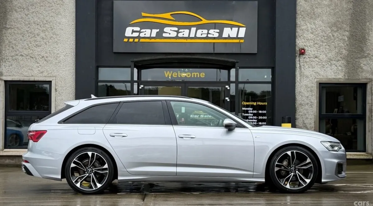 Audi A6 Estate, Diesel Hybrid, 2022, Silver