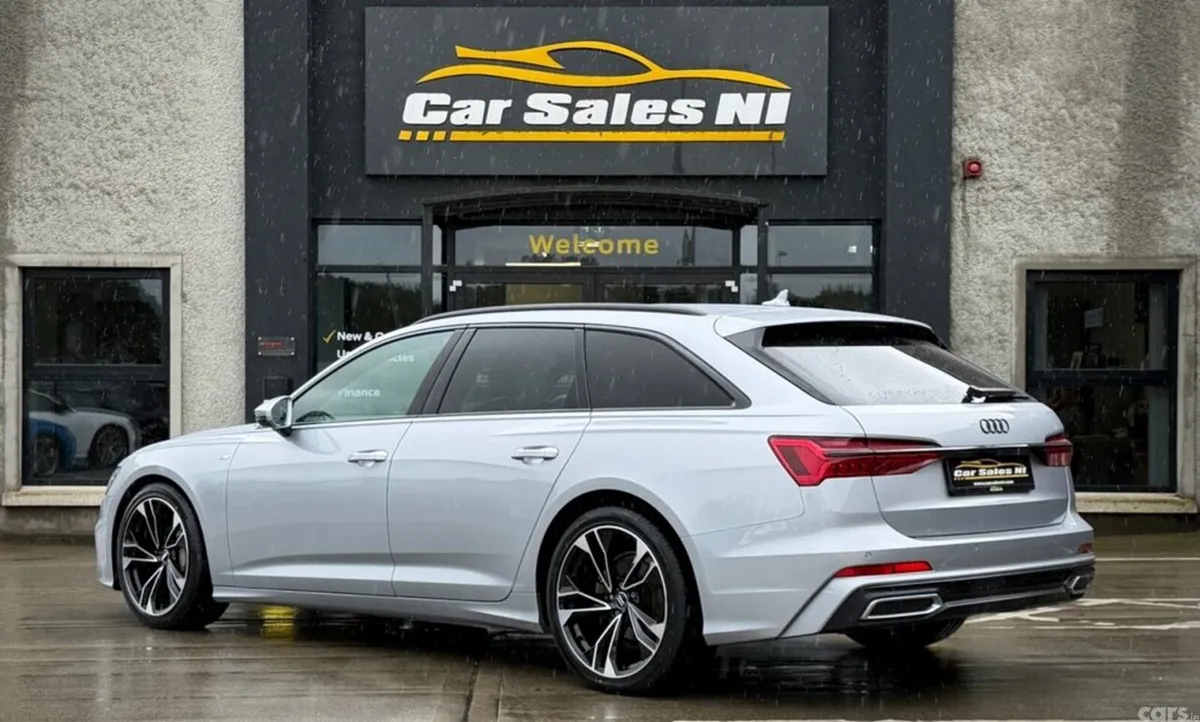 Audi A6 Estate, Diesel Hybrid, 2022, Silver