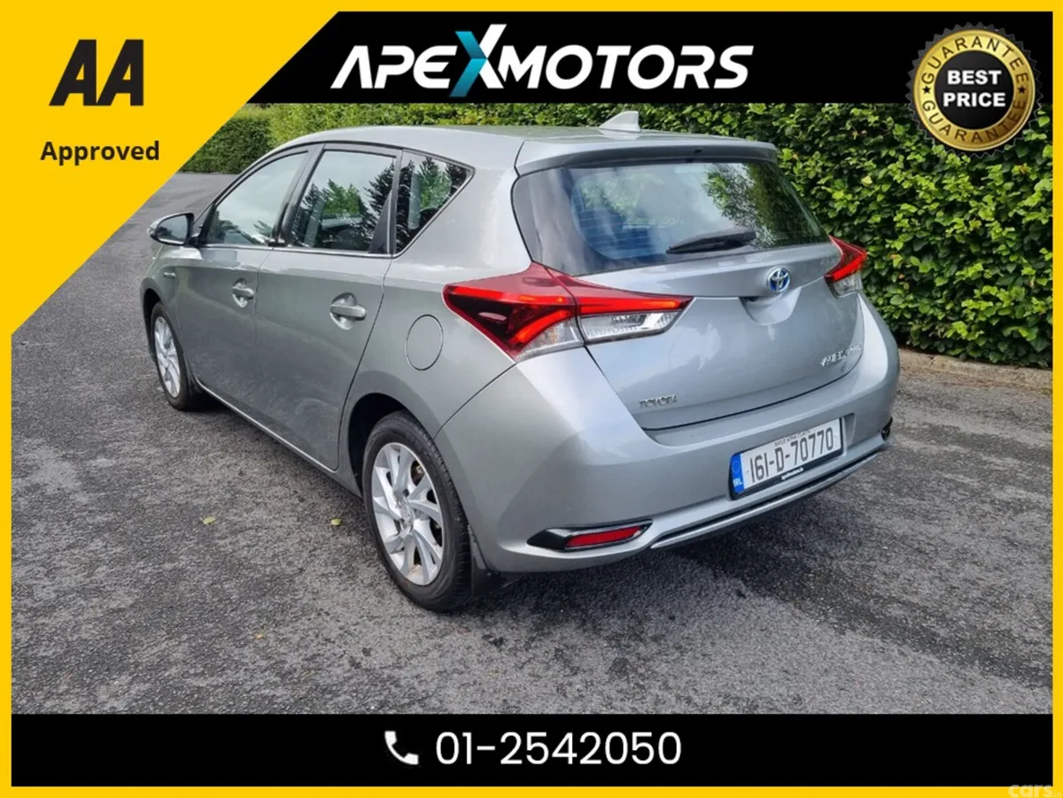 Toyota Auris Hatchback, Petrol Hybrid, 2016, Grey