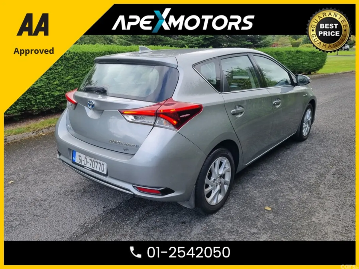 Toyota Auris Hatchback, Petrol Hybrid, 2016, Grey