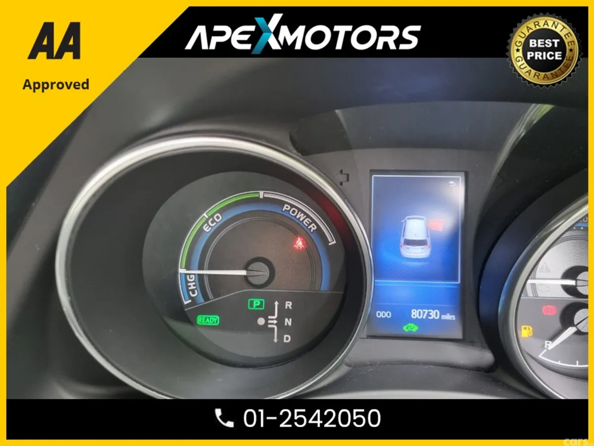 Toyota Auris Hatchback, Petrol Hybrid, 2016, Grey