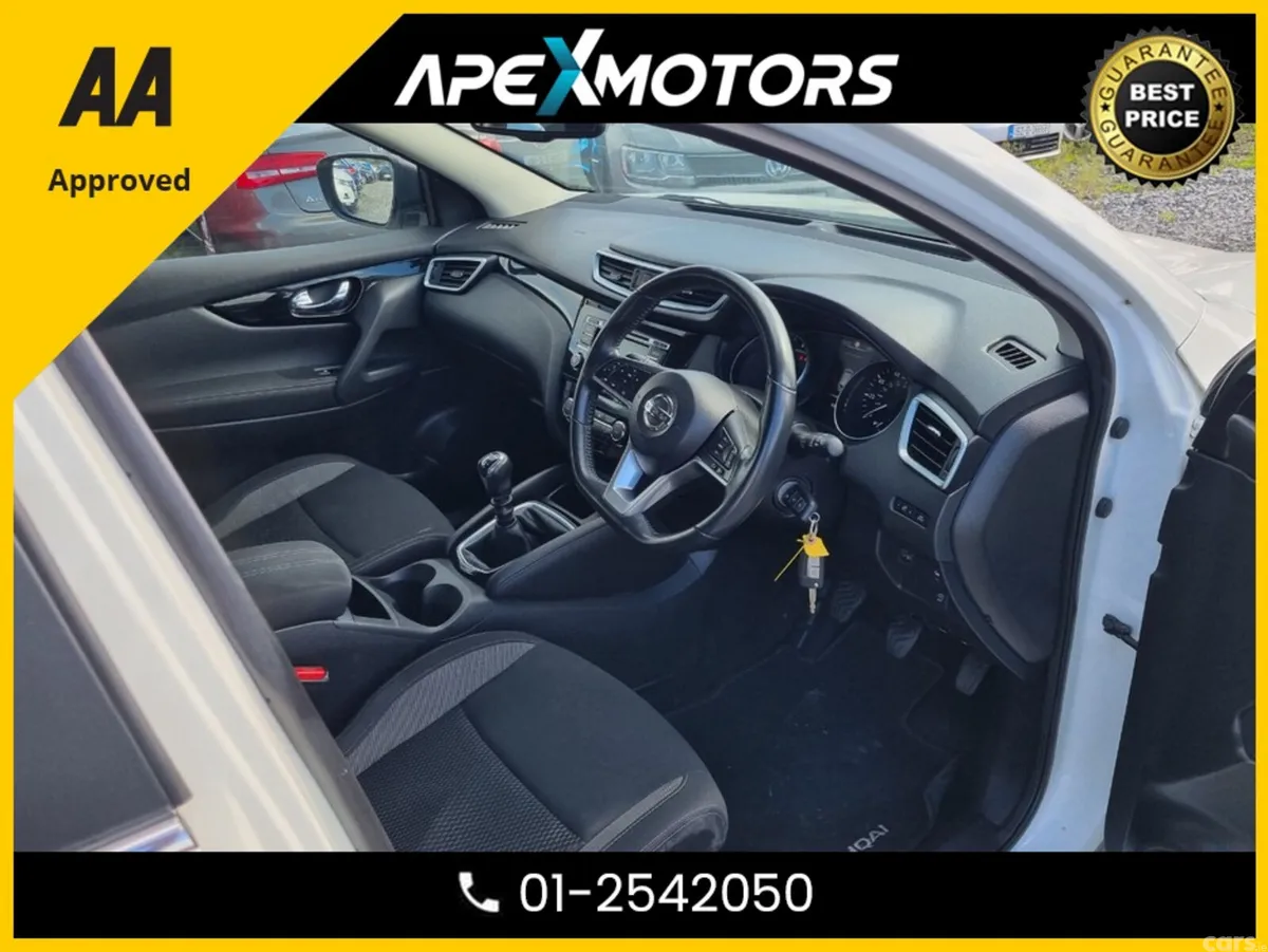 Nissan Qashqai SUV, Diesel, 2018, White