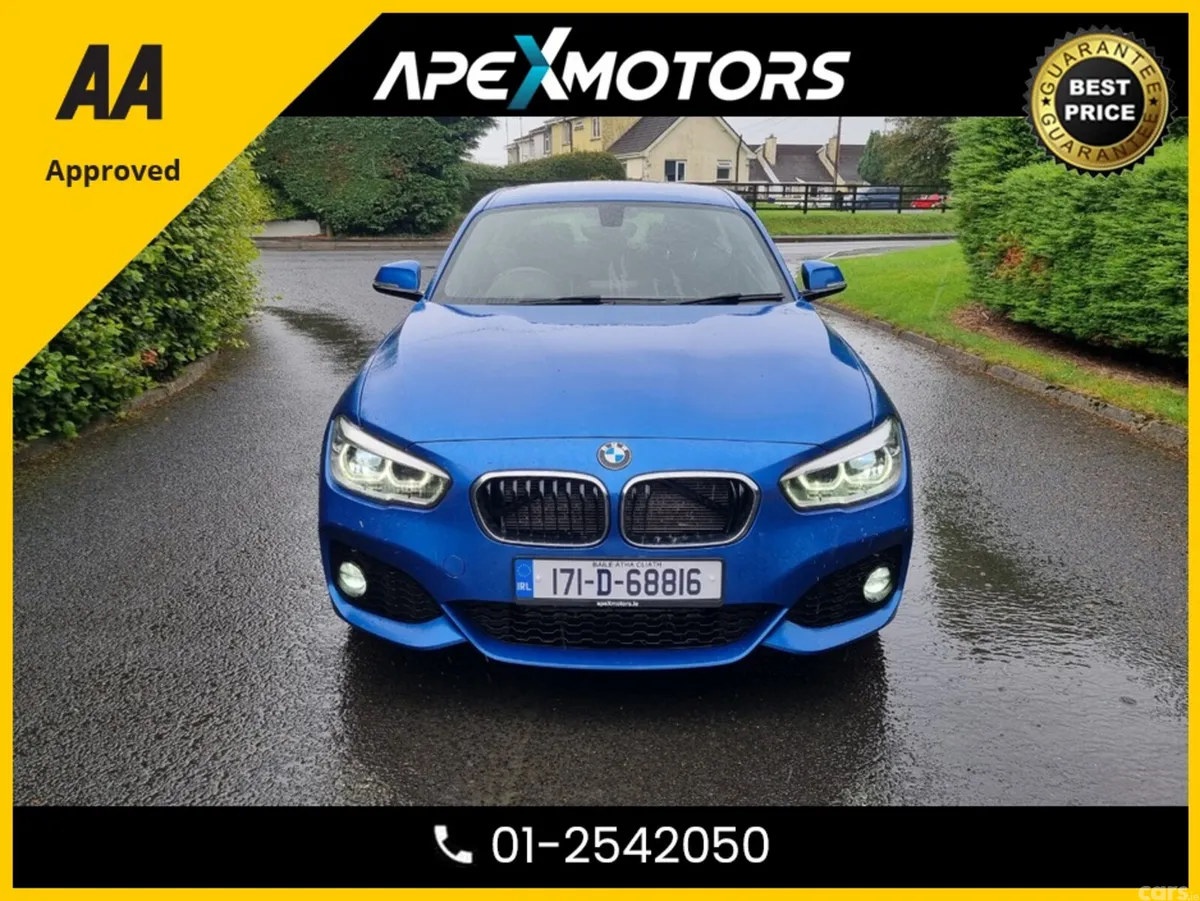 BMW 1-Series Hatchback, Diesel, 2017, Blue