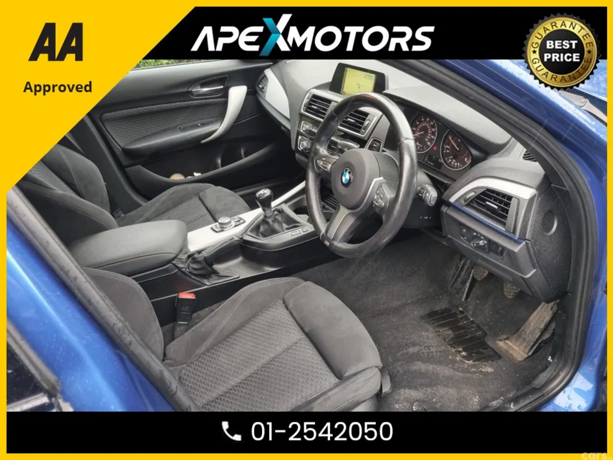 BMW 1-Series Hatchback, Diesel, 2017, Blue