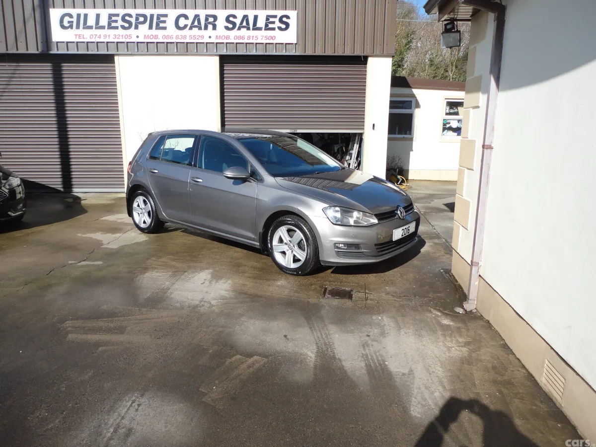 Volkswagen Golf Hatchback, Diesel, 2016, Grey
