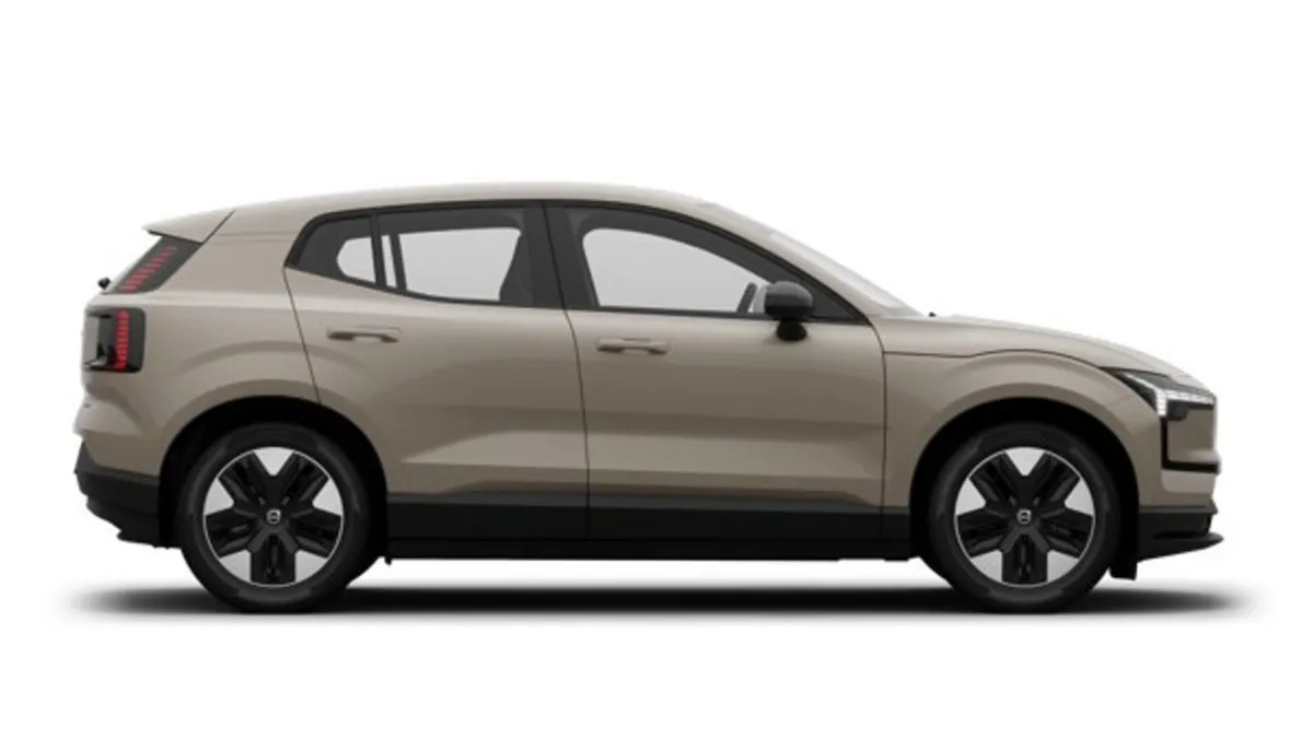 Volvo EX30 SUV, Electric, 2027, Gold