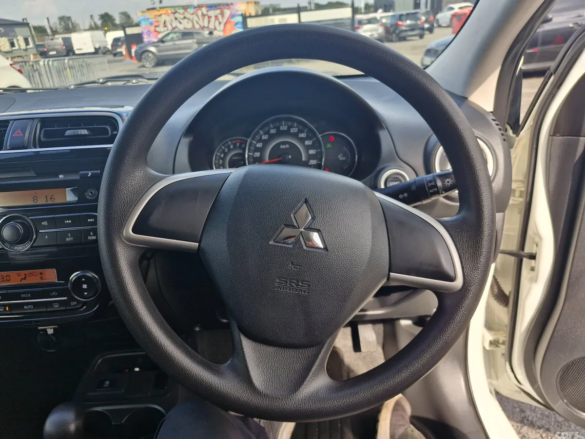 Mitsubishi Mirage Hatchback, Petrol, 2019, White