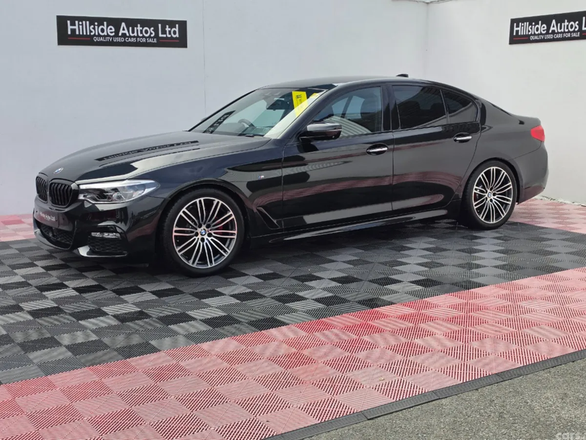 BMW 5-Series Saloon, Diesel, 2017, Black