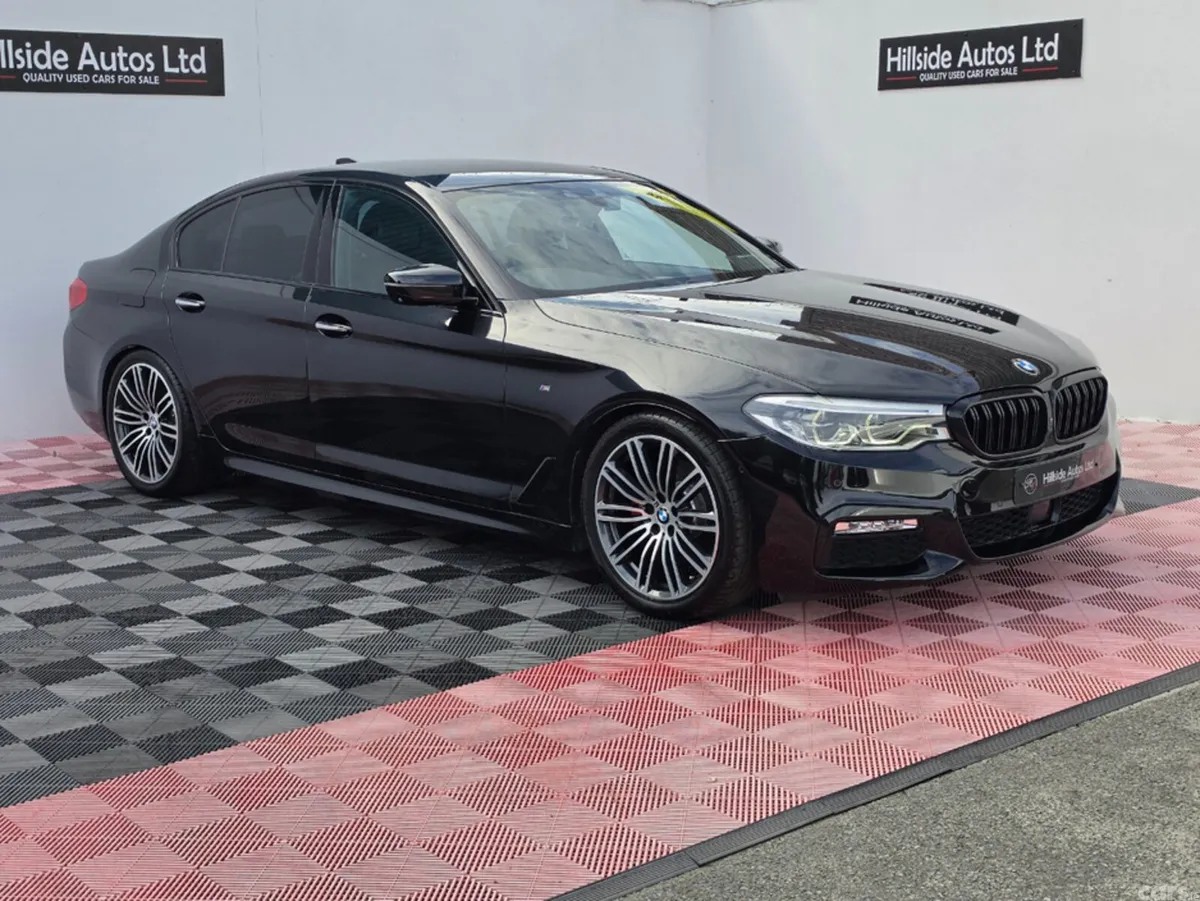 BMW 5-Series Saloon, Diesel, 2017, Black