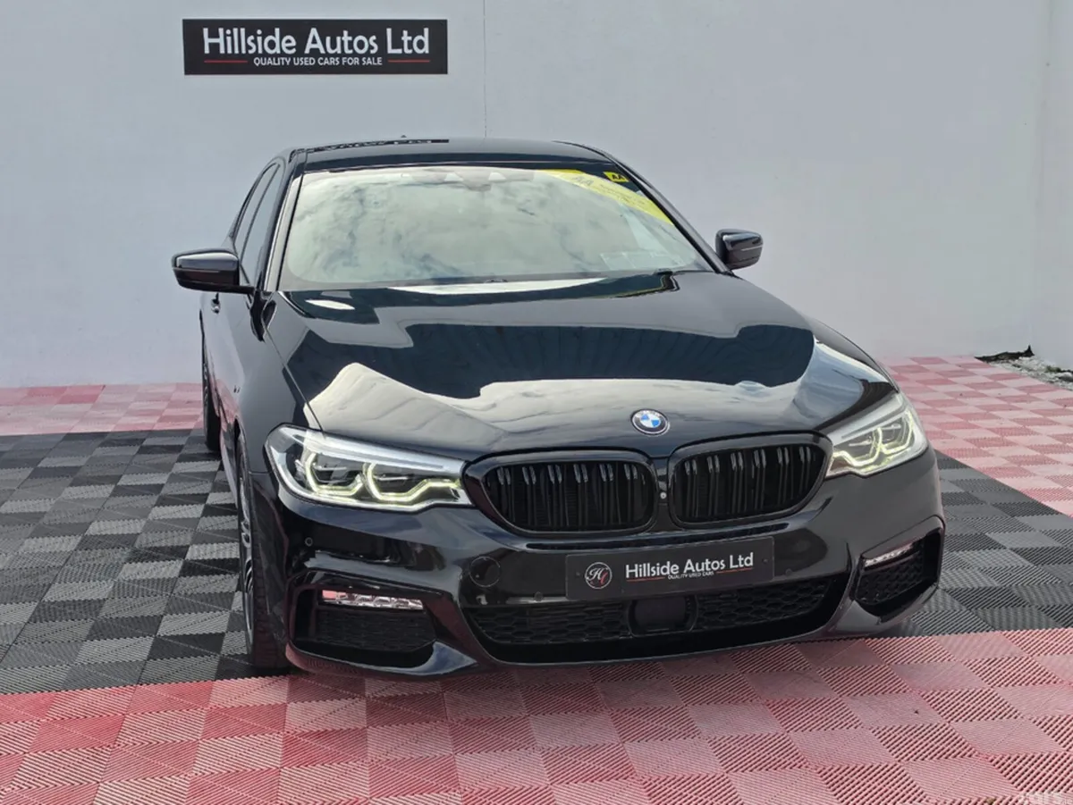 BMW 5-Series Saloon, Diesel, 2017, Black