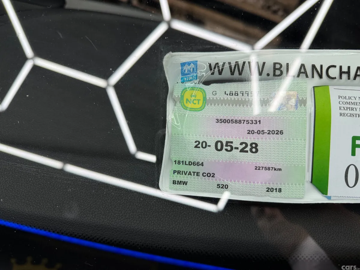 BMW 5-Series Saloon, Diesel, 2018, Blue