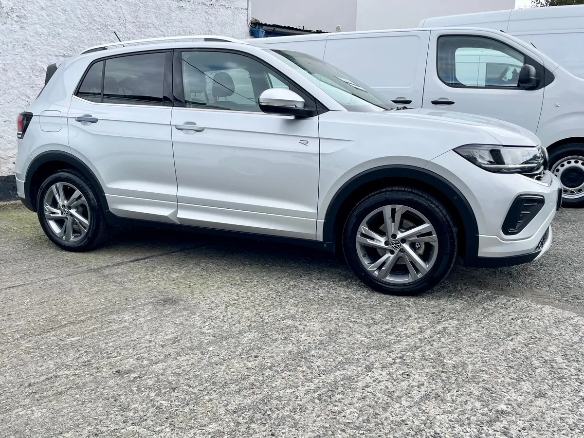 Volkswagen T-Cross SUV, Petrol, 2024, Silver