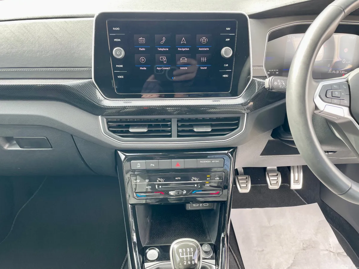 Volkswagen T-Cross SUV, Petrol, 2024, Silver