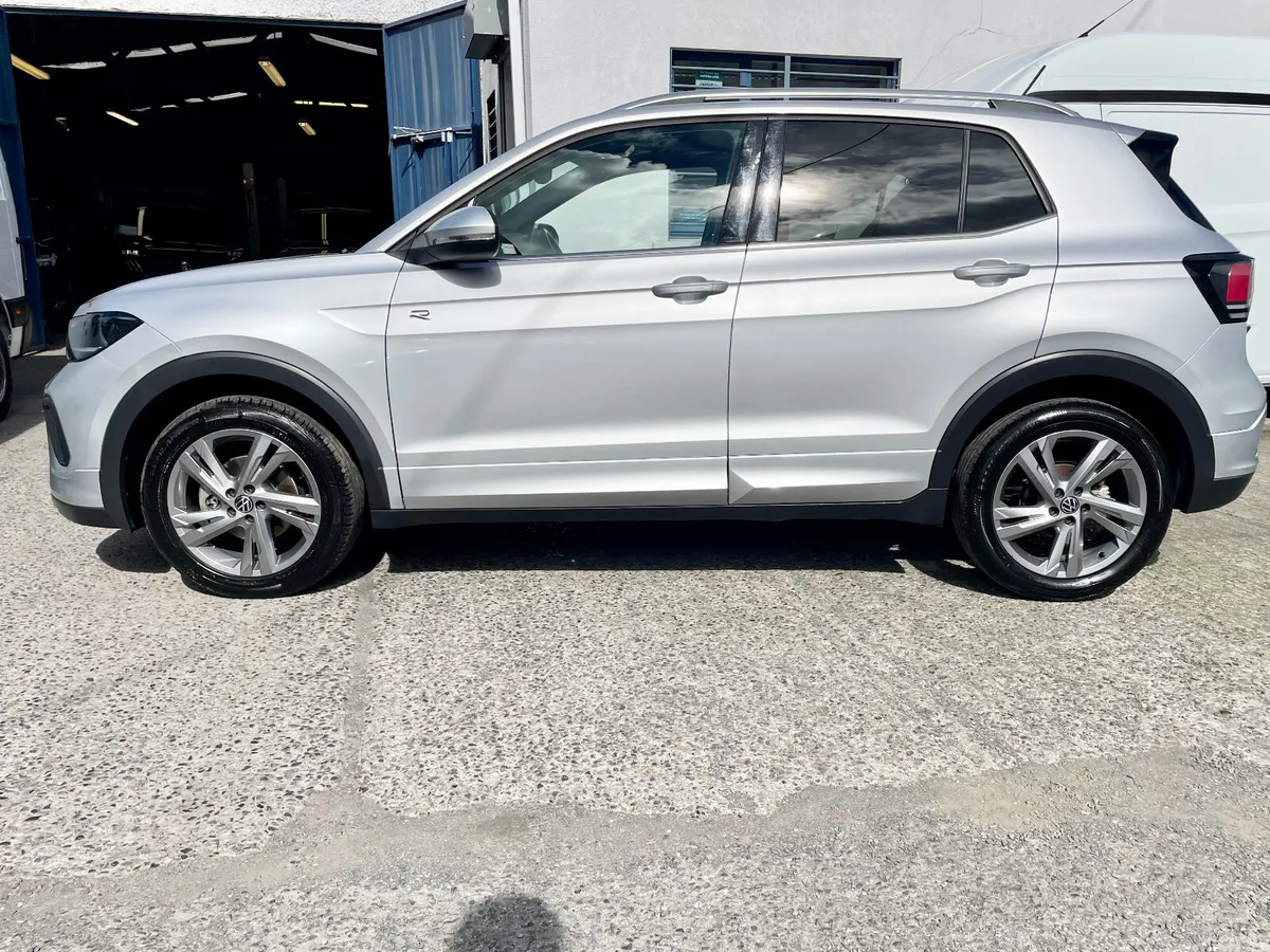Volkswagen T-Cross SUV, Petrol, 2024, Silver