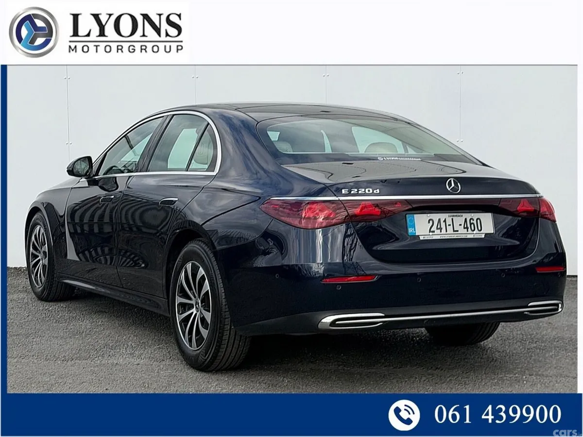 Mercedes-Benz E-Class Saloon, Diesel Hybrid, 2024, Blue
