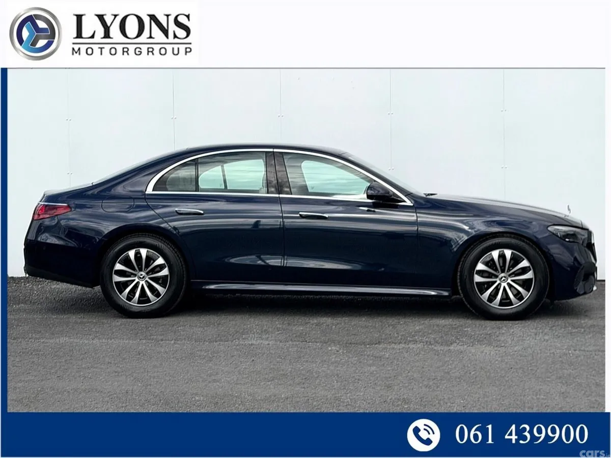Mercedes-Benz E-Class Saloon, Diesel Hybrid, 2024, Blue