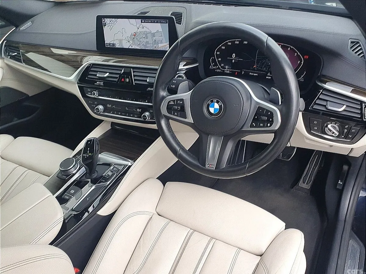 BMW 5-Series Saloon, Diesel, 2020, Black