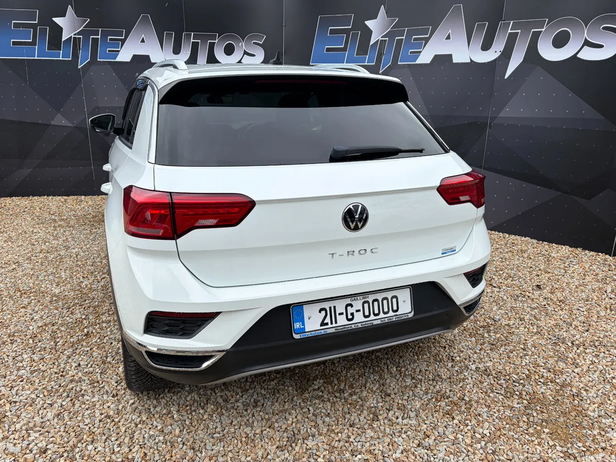 Volkswagen T-Roc Hatchback, Diesel, 2021, White